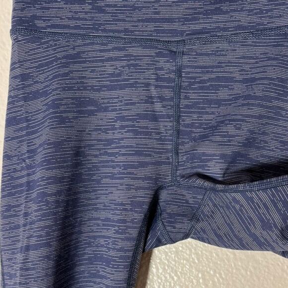 Outdoor Voices Cropped Leggings Size XS TechSweat Flex crop Blue/Cream Space dye - Picture 7 of 16